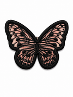 Broche Borboleta Rosa