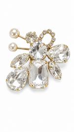 Broche Anjo Cristal