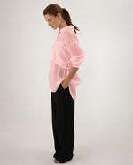 Camisa Ampla com Top - Rosa