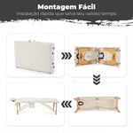 BKZA Cama Maca de Massagem Portátil Premium - Divã - Com Bolsa de Transporte -  Massoterapia Spa Tatuagem Estética 