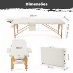 BKZA Cama Maca de Massagem Portátil Premium - Divã - Com Bolsa de Transporte -  Massoterapia Spa Tatuagem Estética 