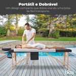 BKZA Cama Maca de Massagem Portátil Premium - Divã - Com Bolsa de Transporte -  Massoterapia Spa Tatuagem Estética 