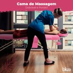 BKZA Cama Maca de Massagem Portátil Premium - Divã - Com Bolsa de Transporte -  Massoterapia Spa Tatuagem Estética 