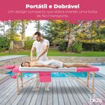 BKZA Cama Maca de Massagem Portátil Premium - Divã - Com Bolsa de Transporte -  Massoterapia Spa Tatuagem Estética 