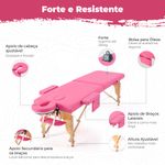BKZA Cama Maca de Massagem Portátil Premium - Divã - Com Bolsa de Transporte -  Massoterapia Spa Tatuagem Estética 