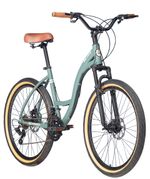 Kit Bicicleta Blitz Comodo 26 Urbana 21v + Bagageiro, Cestinha  e Cadeado