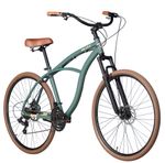 Kit Bicicleta Terral 29 BLITZ  Alumínio 21v e freios a disco + Bagageiro, Cesta e Cadeado