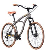 Kit Bicicleta Terral 29 BLITZ  Alumínio 21v e freios a disco + Bagageiro, Cesta e Cadeado