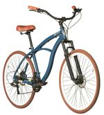 Kit Bicicleta Terral 29 BLITZ  Alumínio 21v e freios a disco + Bagageiro, Cesta e Cadeado