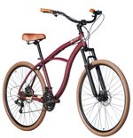 Kit Bicicleta Terral 29 BLITZ  Alumínio 21v e freios a disco + Bagageiro, Cesta e Cadeado