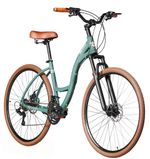 Kit Bicicleta Blitz Comodo 29 Shimano 21v +  Bagageiro, Cestinha e cadeado 