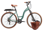 Kit Bicicleta Blitz Comodo 29 Shimano 21v +  Bagageiro, Cestinha e cadeado 