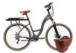 Kit Bicicleta Blitz Comodo 29 Shimano 21v +  Bagageiro, Cestinha e cadeado 