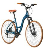 Kit Bicicleta Blitz Comodo 29 Shimano 21v +  Bagageiro, Cestinha e cadeado 