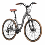 Kit Bicicleta Blitz Comodo 29 Shimano 21v +  Bagageiro, Cestinha e cadeado 
