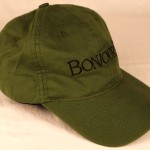 Boné Verde Bonjour,Hi