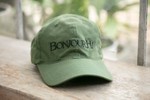 Boné Verde Bonjour,Hi