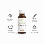 Podofilina 25% Solução 15mL