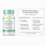 Vitamina B12 Metilcobalamina 1000mcg 60 doses Sublinguais