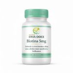 Biotina 5mg 30 cápsulas