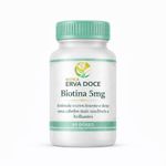 Biotina 5mg 90 cápsulas