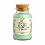 Espuma Efervescente de Banho Alecrim 200g Clareza e Frescor