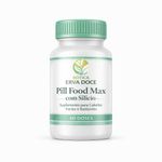 Pill Food Max Silício Organico 60 Doses