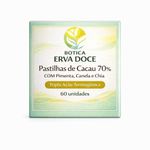Pastilha de Cacau Termogenica 60 unidades