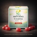 Goma de Creatina 3g 30und Morango: Força e Energia em Gomas