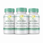 Óleo de Cartamo 1g Kit leve 3 frascos 120 Doses e pague 2