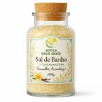 Sal de Banho Botica Essence Spa Baunilha Aconchego 200g