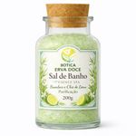 Sal de Banho Botica Essence Spa Purificação: Chá Lima e Bamboo