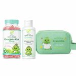 Kit Crescinha Flora e Higiene Íntima Cuidado Natural Infantil