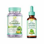 Kit Foco e Concentração Crescinho Kids e Baby Goma e Floral