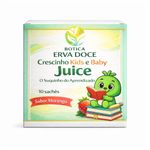 Crescinho Juice Foco e Escola Sabor Morango 10 sachês