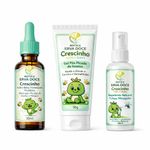 Kit Contra Picadinhas Crescinho Gel, Repelente e Homeopatia