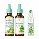 Kit Desparasitação Natural Infantil Crescinho Kids e Baby