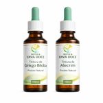 Kit Clareza e Foco  Tinturas Alecrim Ginkgo Biloba