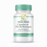 Oleo de Borragem 500mg 60 Doses