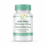 Diosmina e Hesperidina -Suporte ao Tônus Venoso e Microcirculação 120 Doses