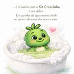 Kit Sais de Banho Infantil Crescinho - Relaxamento e Diversão - 3 Unidades