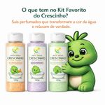 Kit Sais de Banho Infantil Crescinho - Relaxamento e Diversão - 3 Unidades
