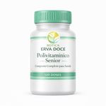 Polivitamínico Sênior 50+: Longevidade e Saúde Visual 120 Doses