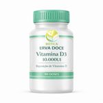 Vitamina D3 10.000UI 90 Capsulas