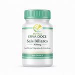 Sais Biliares 300mg 60  Doses