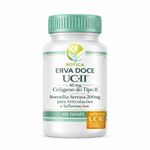 Boswellia Serrata 200mg + Colágeno tipo 2 UCII 40mg  200mg 60 doses