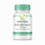 Acido Alfa Lipoico 300mg 90 Doses
