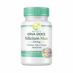 Silicium Max 300mg 30 caps: Cabelos, Pele e Unhas Saudáveis