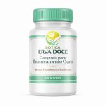 Capsula Bronzeadora Betacaroteno e Urucum 60 Doses