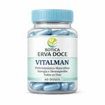 VitalMan Polivitamínico Masculino 60 caps: Vitalidade